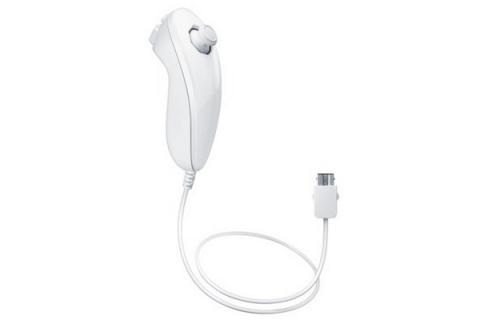 Wii Nunchuk apuohjain, valkoinen