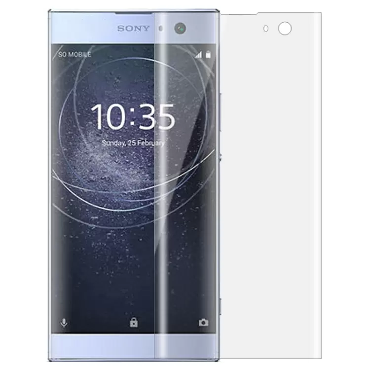 Sony Xperia XA2 Plus 0.3mm 9H 3D näytön suojakalvo (Läpinäkyvä)