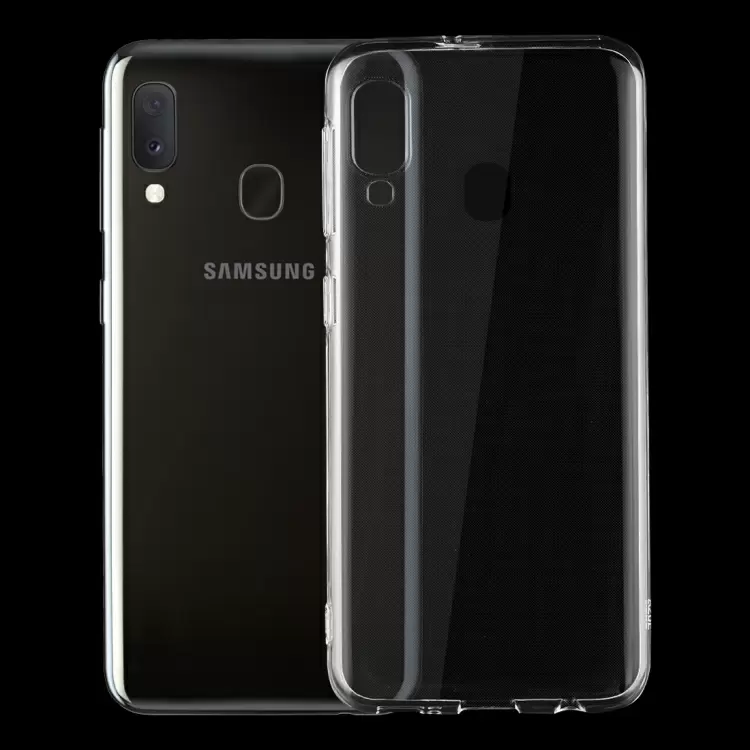 TPU-kotelo Samsung Galaxy A20e (läpinäkyvä)