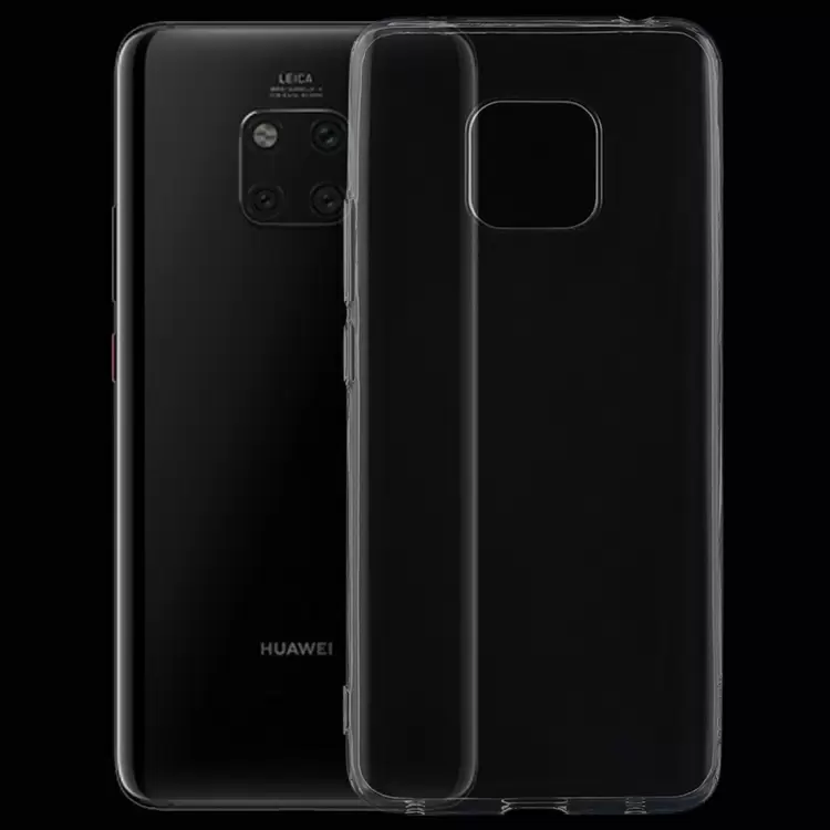 Huawei Mate 20 Pro läpinäkyvä TPU-suojakotelo