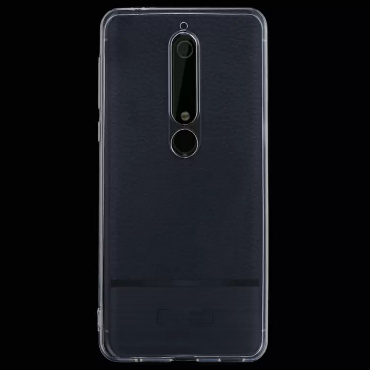 Nokia 6.1/ Nokia 6 (2018) suojakuori (Läpinäkyvä)