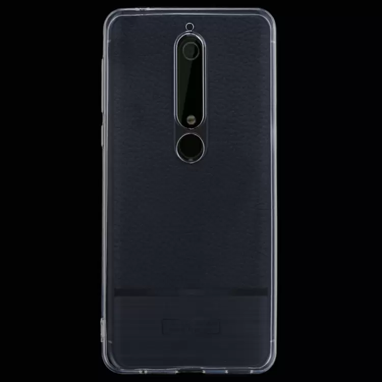 Nokia 6 (2018) ultra ohut suojakuori (Läpinäkyvä)