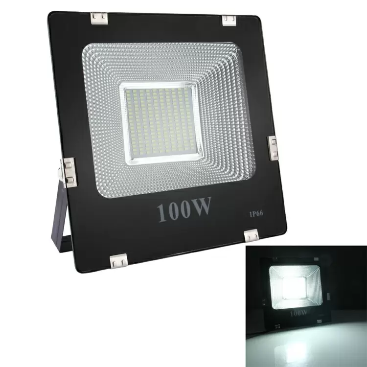 100W IP66 vedenpitävä LED-tulvavalo (valkoinen valo)