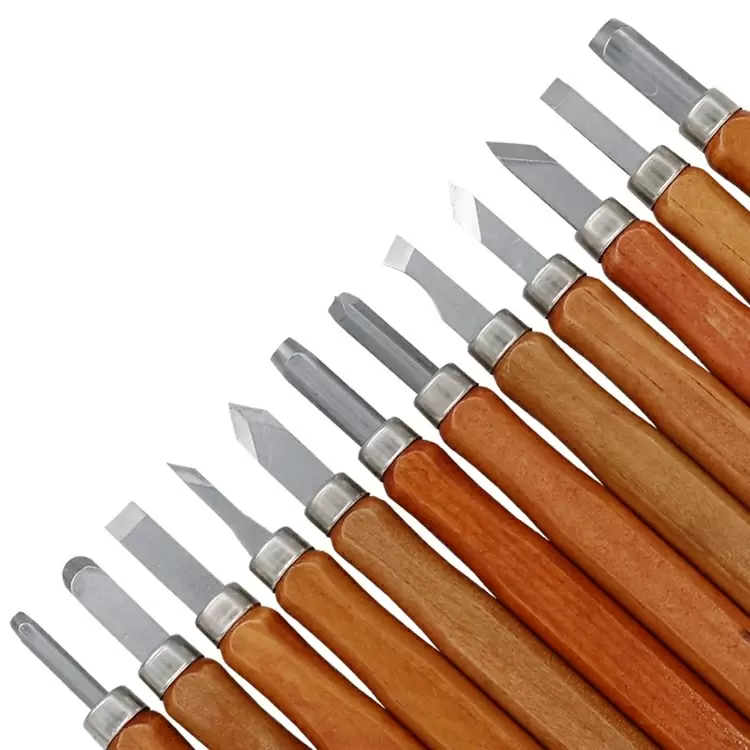 12-in-1 puunleikkausveitset (Käsintehdyt)