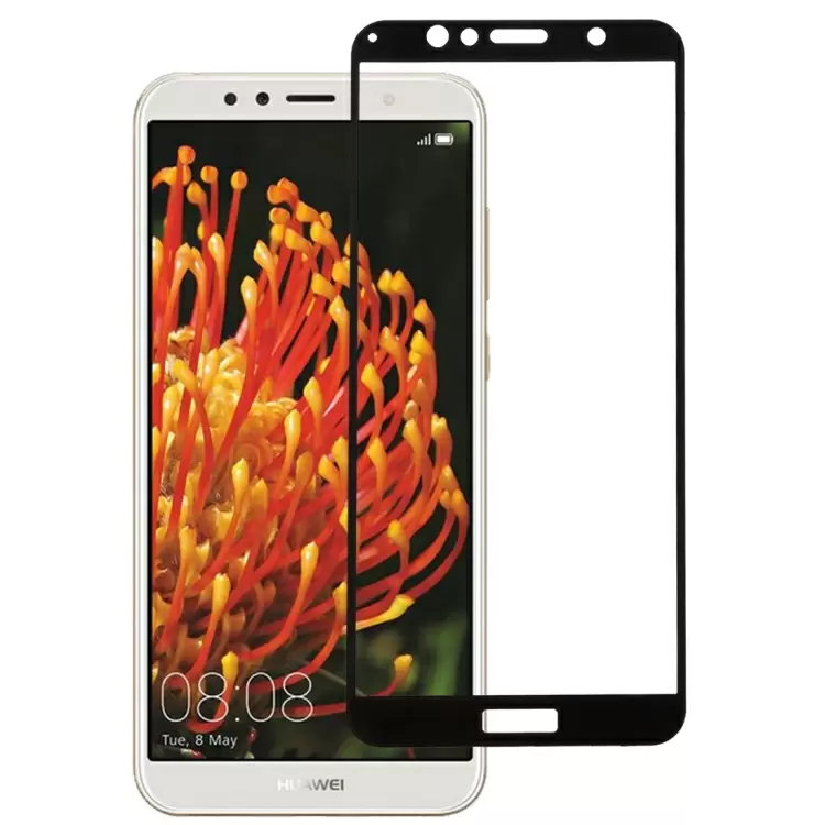 Huawei Y6 (2018) näytönsuojalasi (Musta)
