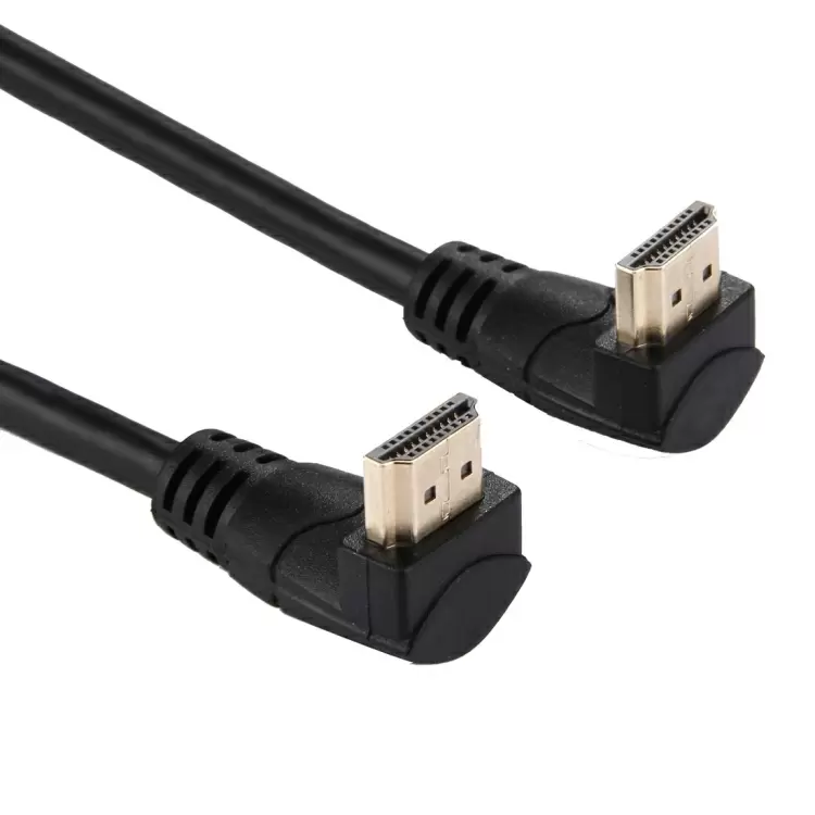 30cm 4K*2K HDMI Uros - Uros-kaapeli Ethernetillä (Musta)