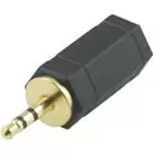 Sovitin 1 Jack stereo 3.5 mm --> 1 Jack stereo 2.5 mm 