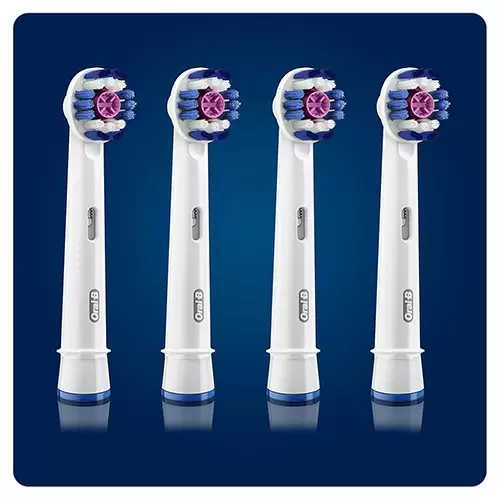 Oral-B 3D White vaihtoharjat, 4 kpl/pkt