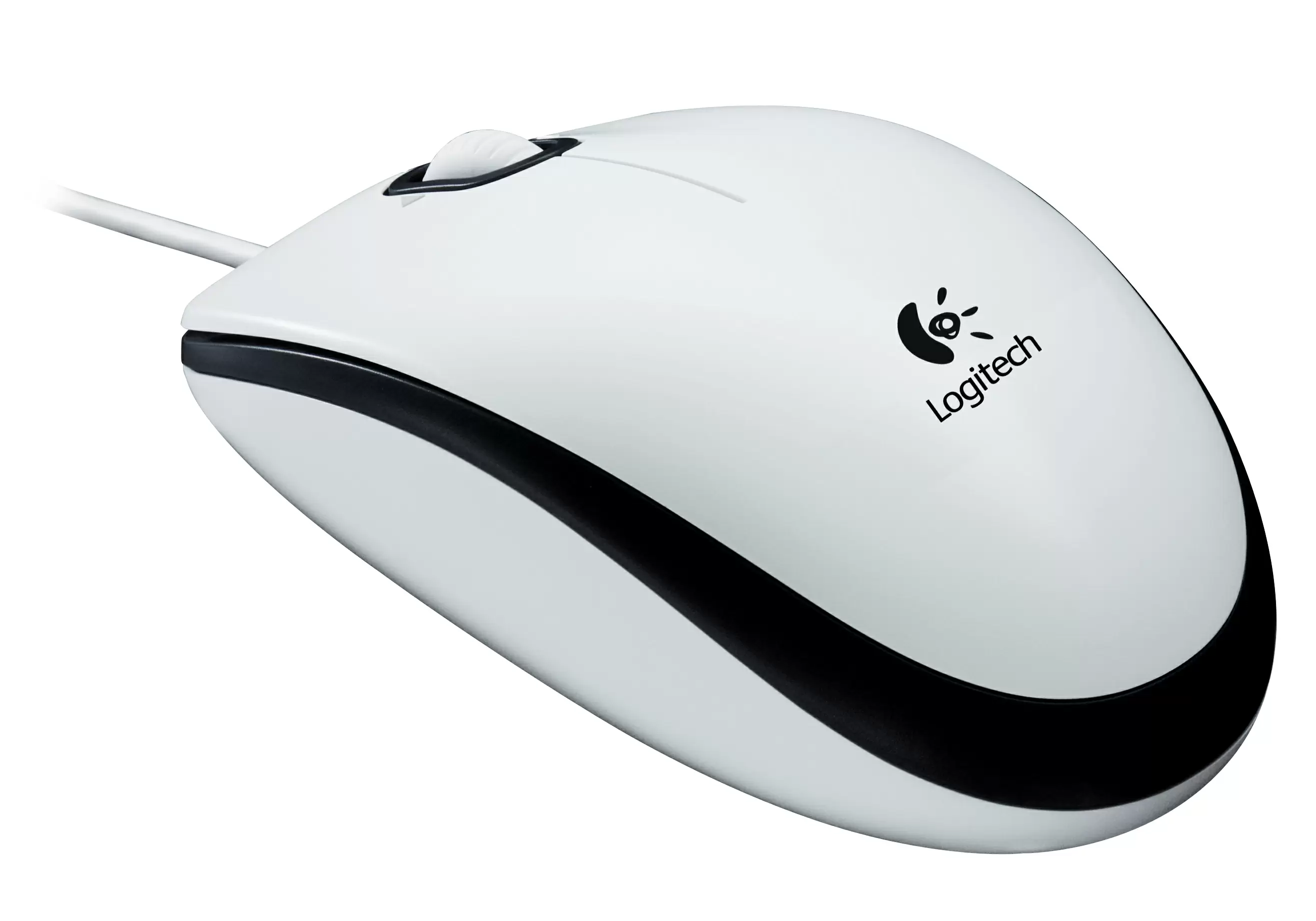 Logitech M100 / B100 USB langallinen optinen hiiri - valkoinen