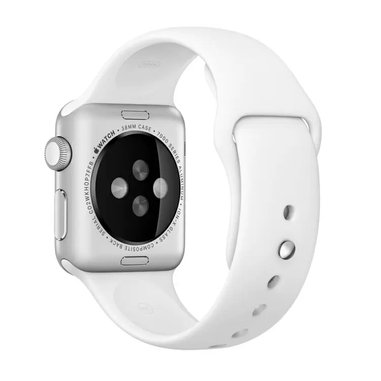 Apple Watch Sport 45 mm kellon ranneke - Valkoinen - M/L