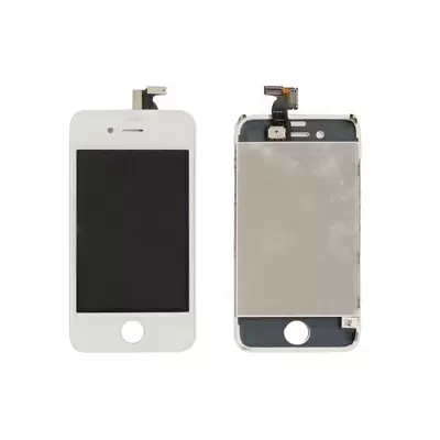 iPhone 4G  LCD-näyttö full set + touch screen lasi, valkoinen 