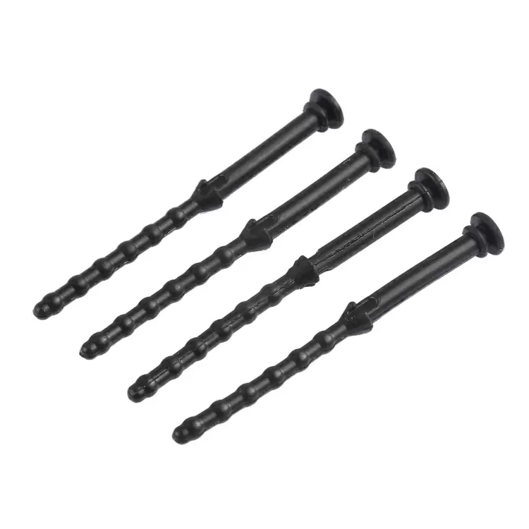 4kpl 65mm tietokoneen tuulettimen ruuveja (Musta)