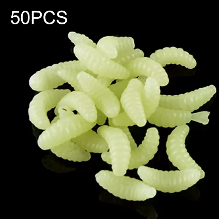 50kpl 20mm pehmeä syötti (Beige)
