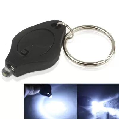 Mini Keychain LED Flashlight(Black)