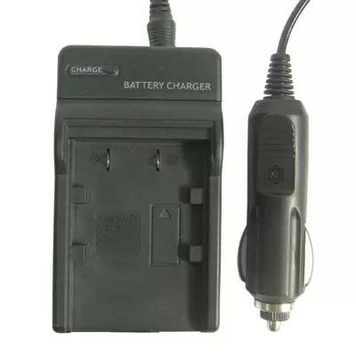 2 in 1 Digital Camera Battery Charger for JVC V306/ V312