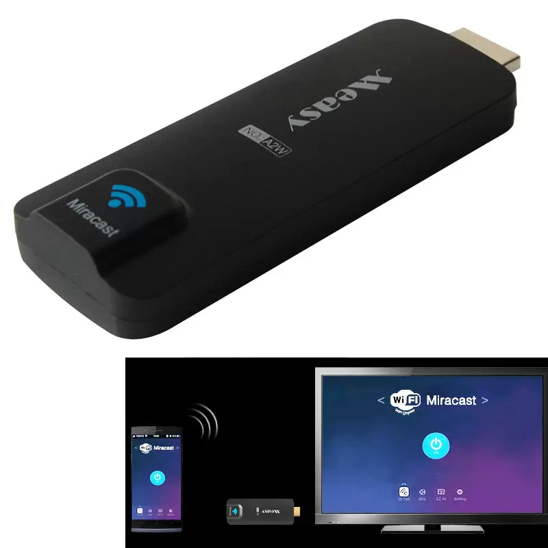 Measy A2W Miracast Ezcast Dongle Streaming Dongle with HDMI / Wi-Fi / Airplay DLNA