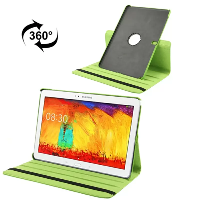 360 Degree Rotatable Litchi Texture Leather Case with 3-angle Viewing Holder for Samsung Galaxy Note Pro 12.2 / P900 / Samsung Galaxy Tab Pro 12.2 (Green)