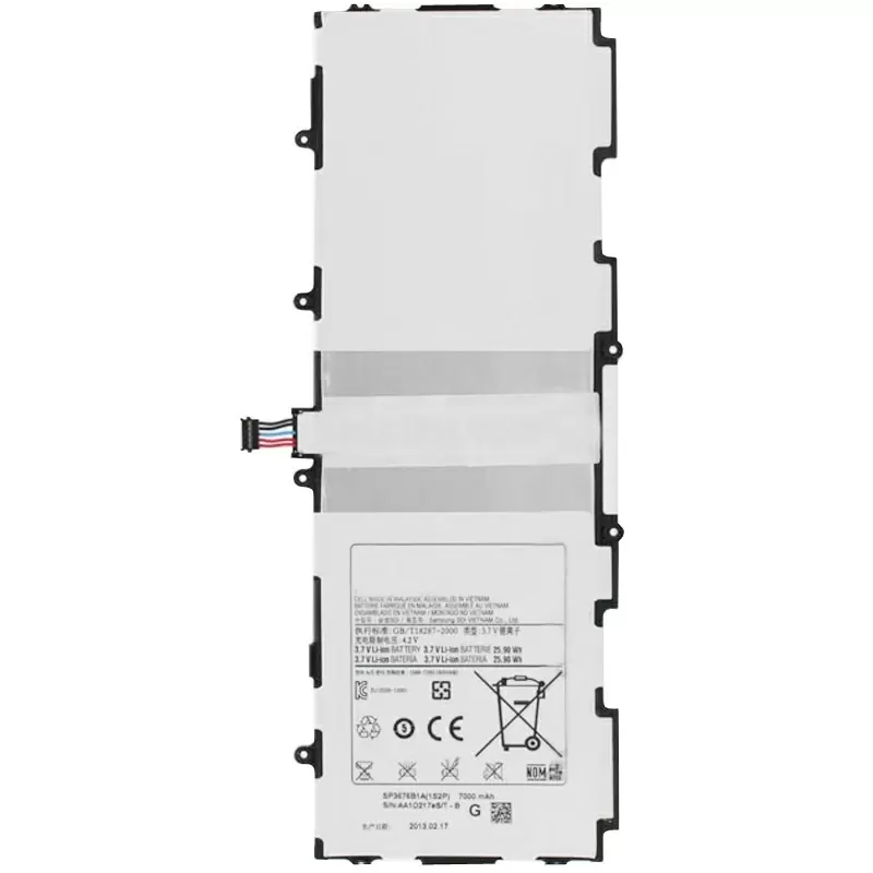 iPartsBuy 3.7V 7000mAh Rechargeable Li-ion Battery for Samsung Galaxy Tab 2 10.1 / P5100 / P5110