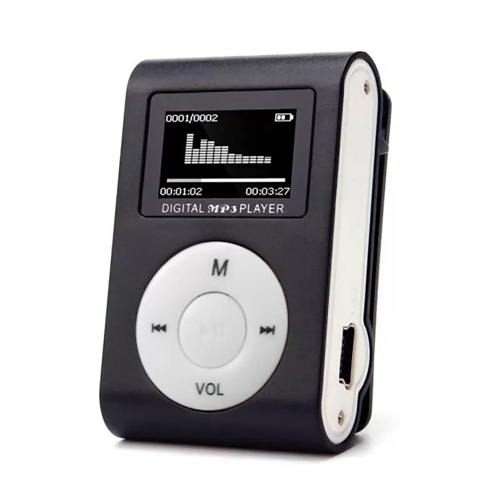 MP3-soitin - musta