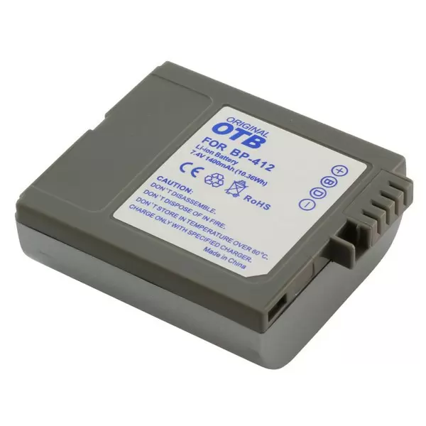 Canon BP-412 yhteensopiva akku, 1400 mAh