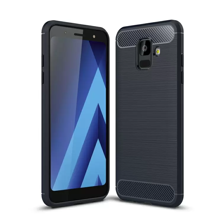 Samsung Galaxy A6 (2018) TPU-suojakotelo (Tummansininen)
