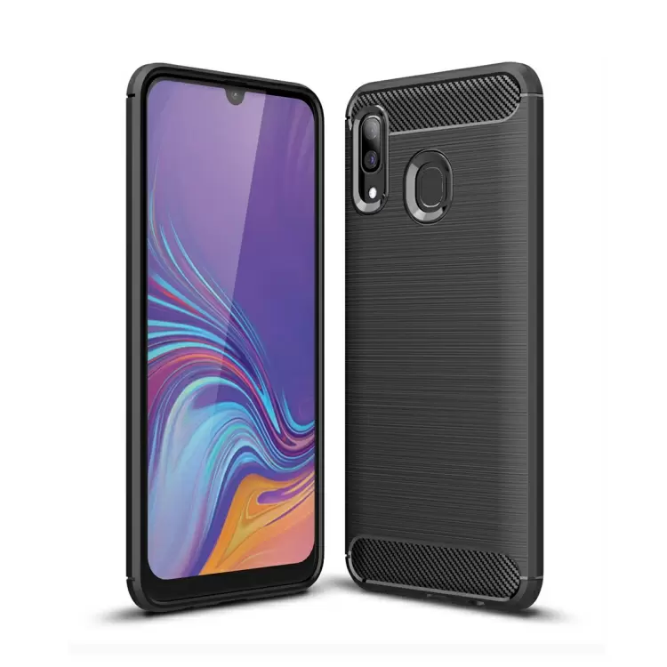 Samsung Galaxy A40 suojakuori (musta)