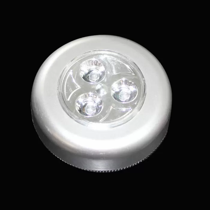 LED valaisin tarrakiinnityksellä, 3 kpl