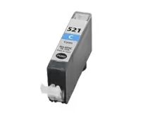 Canon CLI-521C yhteensopiva mustepatruuna C-521C, Syaani  