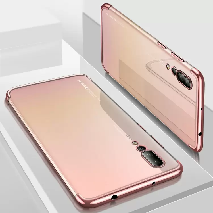 Huawei P20 Pro ohut suojakuori (ruusukulta)