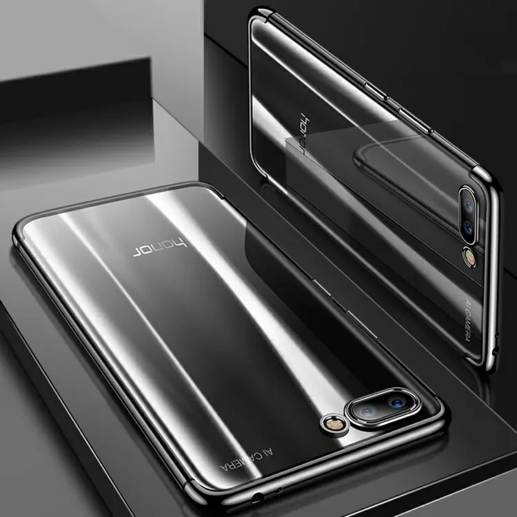 Huawei Honor 10 ohut suojakuori (Musta)