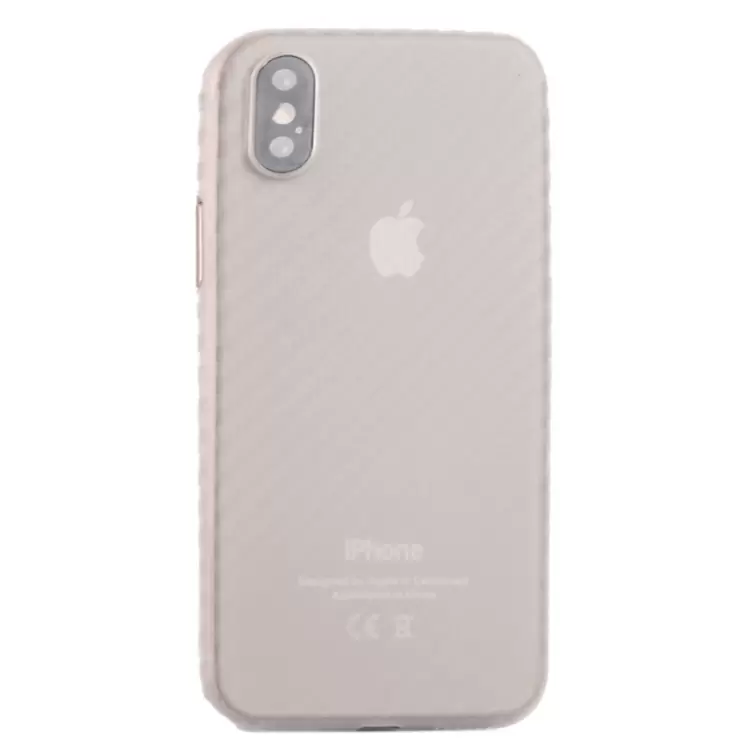 iPhone X / XS suojakuori (läpinäkyvä)