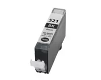 Canon  CLI-521B yhteensopiva mustepatruuna C-521B, Musta 