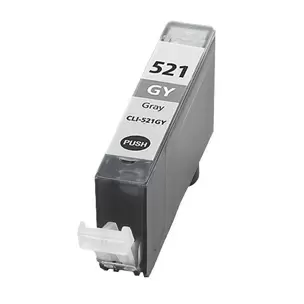 Canon CLI-521GY yhteensopiva mustepatruuna C-521GY, harma
