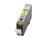 Canon CLI-521Y yhteensopiva mustepatruuna C-521Y, Keltainen/ Yellow 