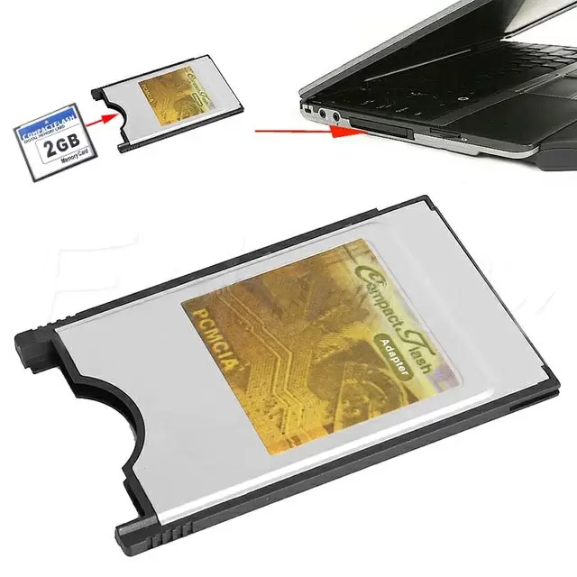 Compact Flash to PCMCIA adapter,