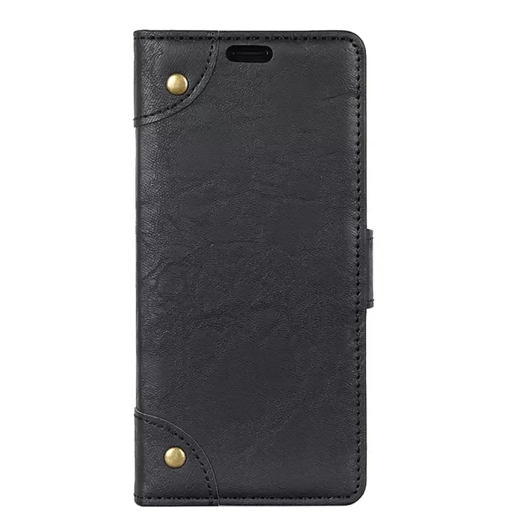 Nokia 7.1 suojakotelo lompakolla (Musta)