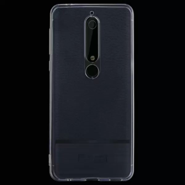 Nokia 6.1/ Nokia 6 (2018) suojakuori (Läpinäkyvä)