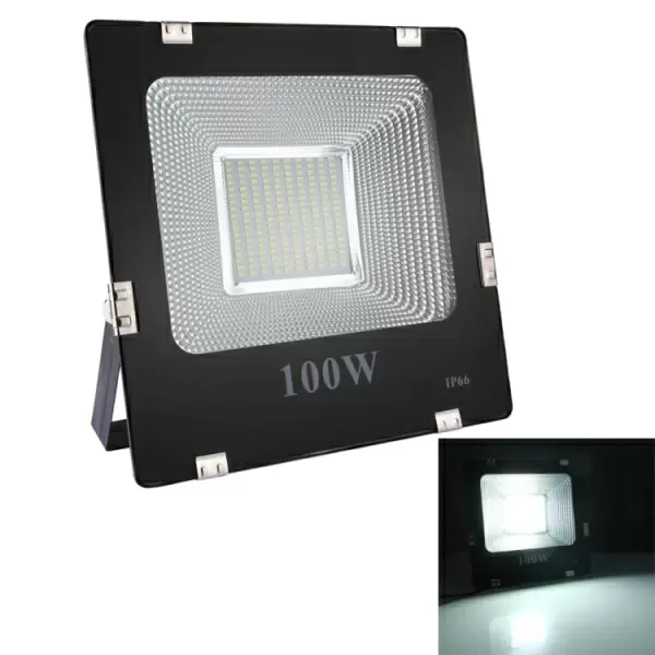 100W IP66 vedenpitävä LED-tulvavalo (valkoinen valo)