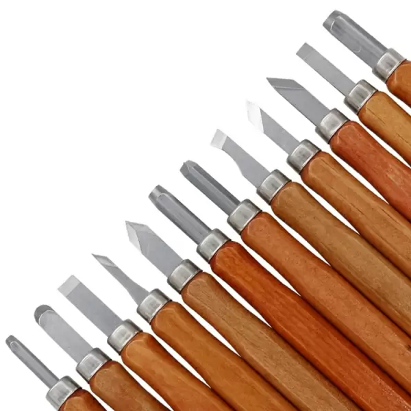 12-in-1 puunleikkausveitset (Käsintehdyt)