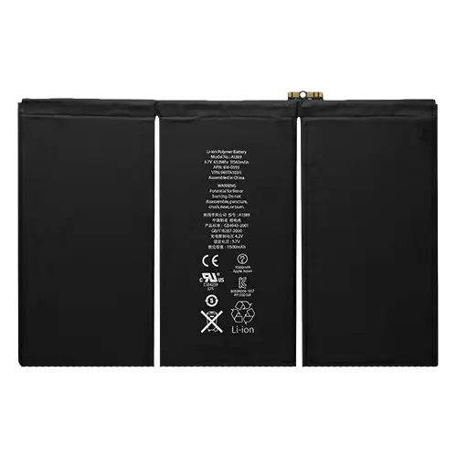 Apple iPad 3 / 4  yhteensopiva akku A1389  