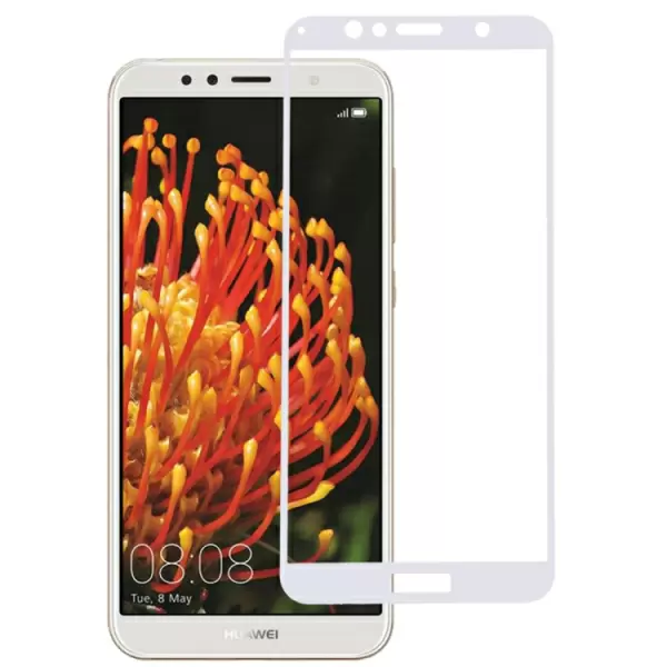 Huawei Y6 (2018) näytönsuojalasi (Valkoinen)