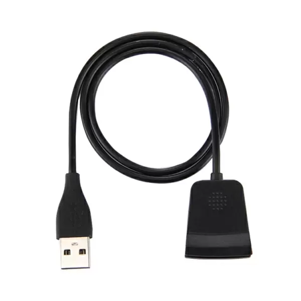 58cm USB-latauskaapeli Fitbit Charge HR-älykellolle (Musta)