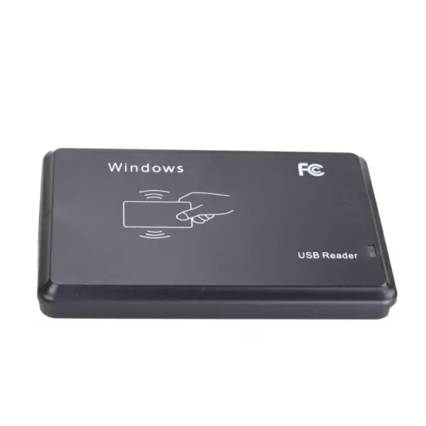 Kortinlukija IC/ID korteille, USB 