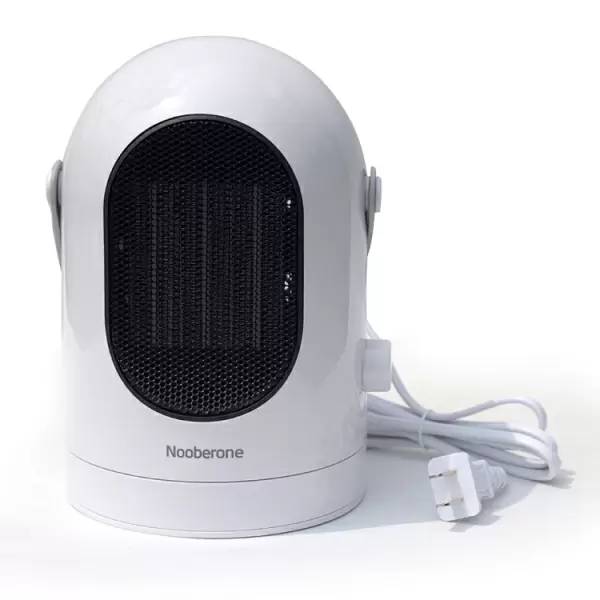 600W pieni sähköinen lämmitin, EU-liitäntä (Valkoinen)