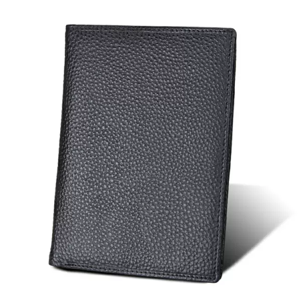 Antimagneettinen, toiminnollinen RFID lompakko (Musta)