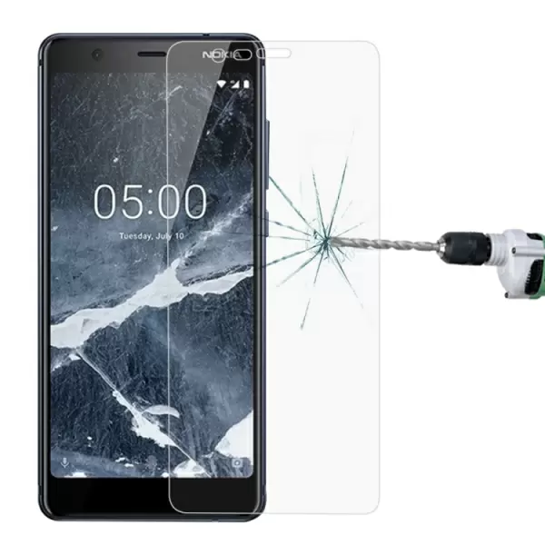 Nokia 5.1 9H 2.5 näytön suojakalvo, karkaistua lasia