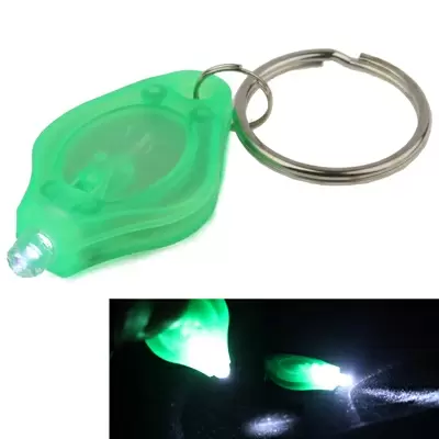 Mini Keychain LED Flashlight(Green)