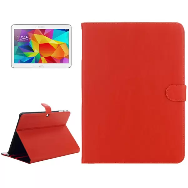 Horizontal Flip Leather Case with Holder for Samsung Galaxy Tab 4 10.1 / SM-T530 (Brown)