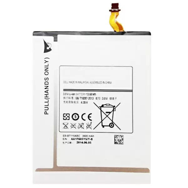 SAMSUNG Galaxy Tab 3 Lite 7.0 yhteensopiva akku