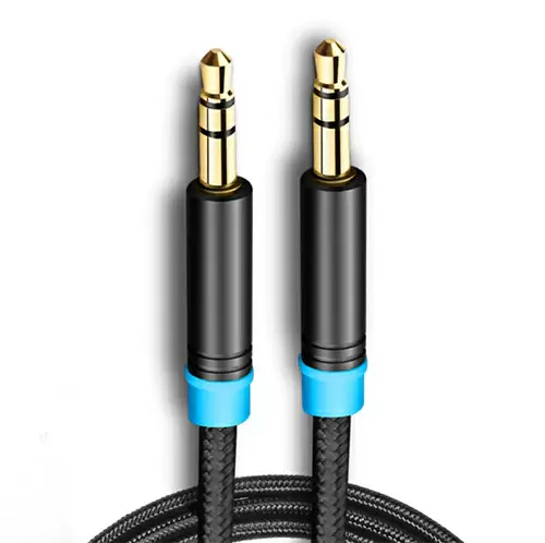 Äänikaapeli 3,5mm uros-uros, 1m